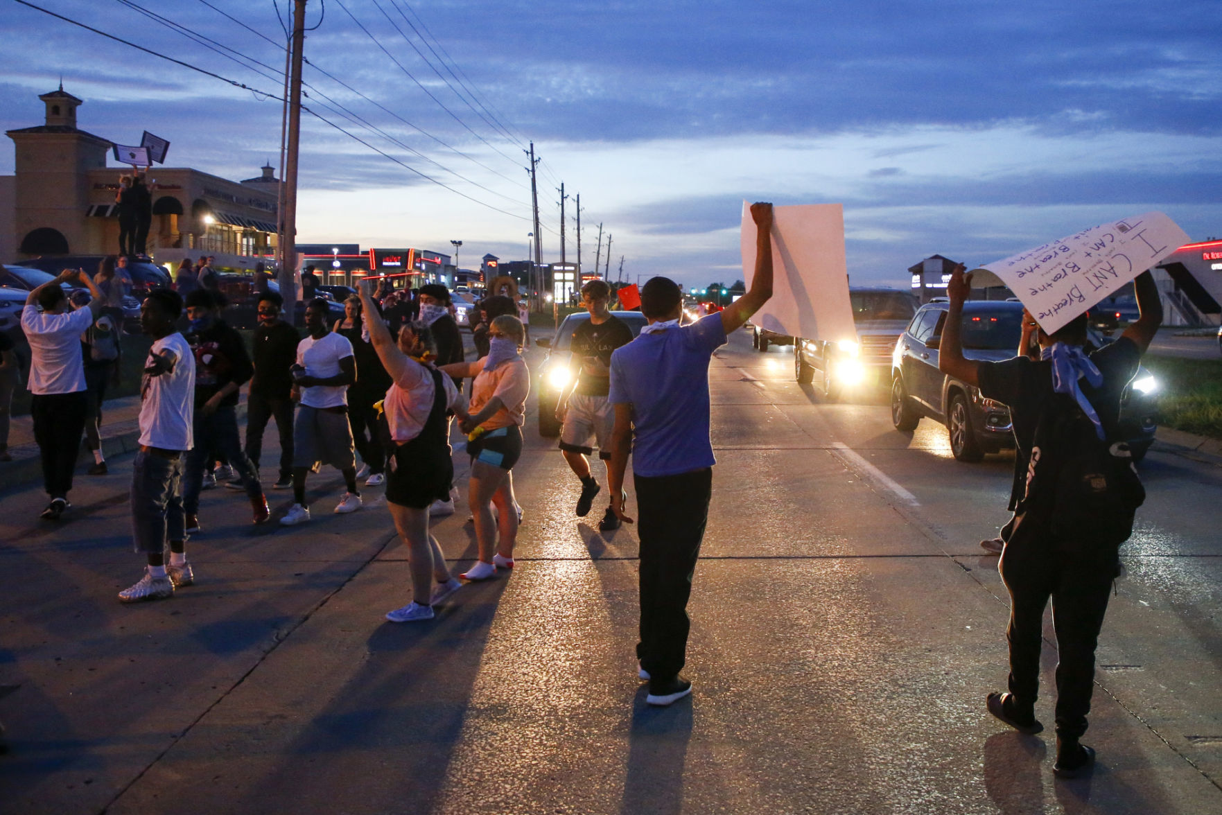 Woodland Hills Protest